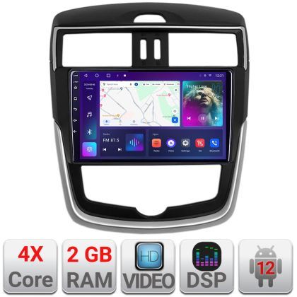 Navigatie Nissan Pulsar 2014-2018 Android radio gps internet 2+32 KIT-pulsar+EDT-E209