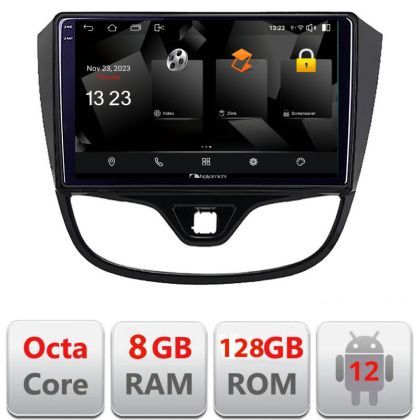 Navigatie Opel Karl 2017- 5960Pro-karl Android Octa Core Qualcomm 2K Qled 8+128 DTS DSP 360 4G Optical