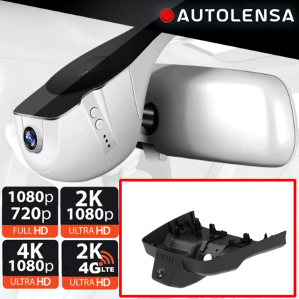 Cameră DVR Ford Mustang Mach-E 2021-24, cameră față 1080p Autolensa, Model 24/7  Negru FD19