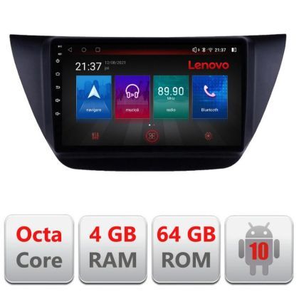 Navigatie Mitubishi Lancer 2001-2007 E-LANCER07 Octa Core cu Android Radio Bluetooth Internet GPS WIFI DSP 4+64GB 4G