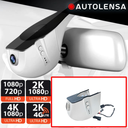 Cameră DVR Audi Modele AD01 2013 - 18 A2,A3,A4,A5,A5,A6,A7,A8,Q3,Q5,Q7,R8 , cameră față 1080p Autolensa, Model 24/7  Gri AD01