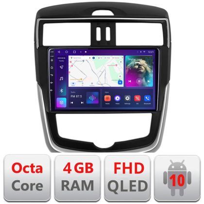 Navigatie Nissan Pulsar 2014-2018 Android radio gps internet quad core 4+64 carplay android auto KIT-pulsar+EDT-E309v3