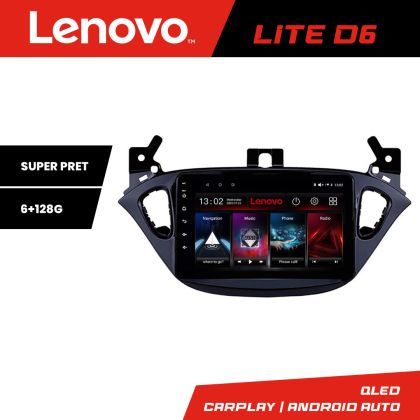 Navigatie Opel Corsa 2013-2016 Lenovo Kit-corsa 8 core 6+128 GB Android Waze USB Navigatie Internet Youtube Radio