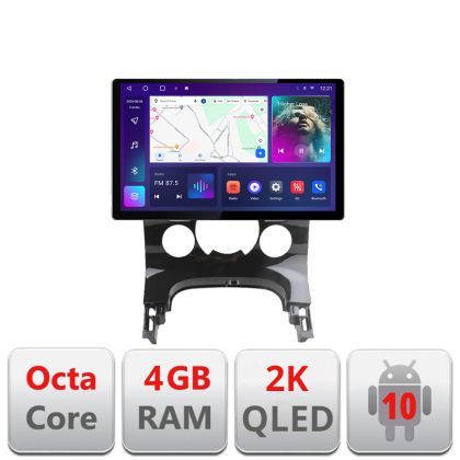 Navigatie dedicata Peugeot 3008 Quad Core N-323 Edonav ecran 13" 2K 8 si 128 Android Waze USB Navigatie 4G 360 Toslink Youtube Rad