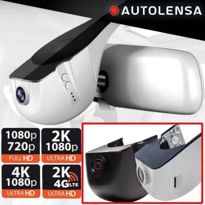 Cameră DVR Volkswagen Touareg 2018-21, cameră față-spate 1080p-720p Autolensa, 24/7 Gri VW14