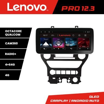 Navigatie Ford Mustang 2015-2020 K-MUSTANG-navi Lenovo PRO 4+64 12.3 inch qled android 4G DSP gps internet