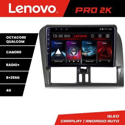 Navigatie Volvo XC60 Lenovo 8 core QLED 2K 8+256 360 Android Waze USB Navigatie Internet Youtube Radio