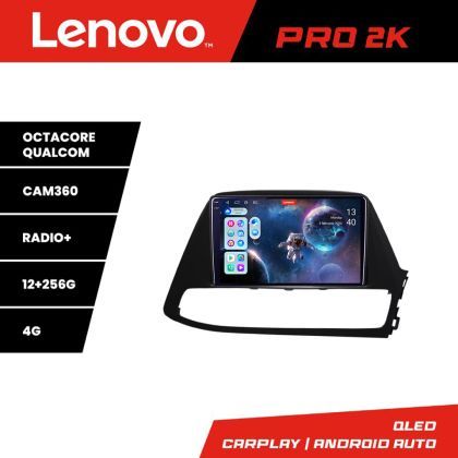 Navigatie Hyundai I30 2018-2021 Lenovo 8 core QLED 2K 12+256 360 Android Waze USB Navigatie Internet Youtube Radio