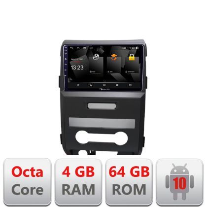 Navigatie Ford F150 2008-2014 Android Octa Core 720p 4+64 DSP 360 camera carplay android auto