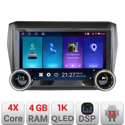 Navigatie Suzuki Swift 2017- Kit-2179 Edotec  4+64 10.5 inch Incell 1K android Wifi 5Ghz gps internet  Co