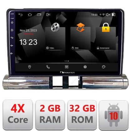 Navigatie Citoren C3 2017-2024 radio cd Nakamichi Android Ecran 720P Quad Core 2+32 carplay android auto NAM5230