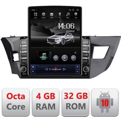 Navigatie Toyota Corolla 2013-2017 H-470 ecran tip TESLA 9.7" cu Android Radio Bluetooth Internet GPS WIFI 4+32GB DSP