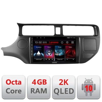 Navigatie Kia Rio 2012- L-204, Octacore, 4Gb RAM, 64Gb Hdd, 4G, QLED 2K, DSP, Carplay, Bluetooth