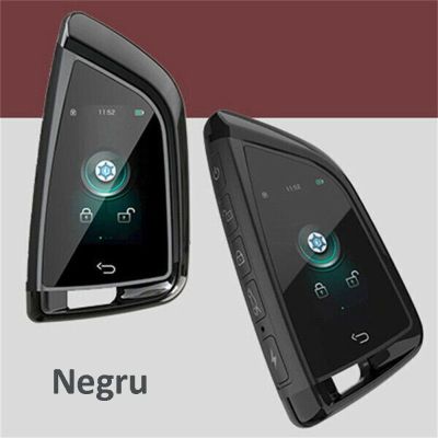 Cheie smart BMW F style cu touchscreen keyless entry negru