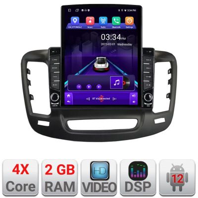 Navigatie Chrysler 200 2015-2019 Android radio gps internet quad core 2+32 ecran vertical 9.7" Kit-200C+EDT-E708