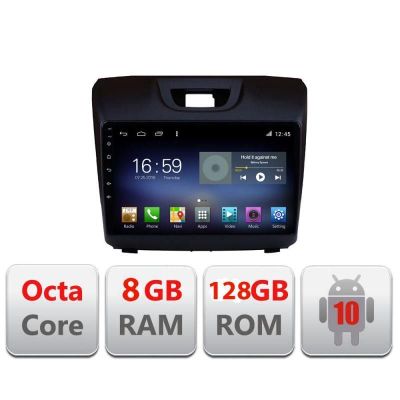 Navigatie Isuzu D-MAX F-2234 Octa Core cu Android Radio Bluetooth Internet GPS WIFI DSP 8+128GB 4G v1