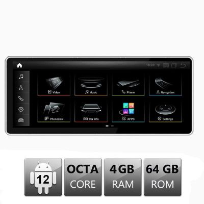 Navigatie Audi Q7 MMI2G 2005-2008 Android Octa Core 4+64 10.25" 1920x720