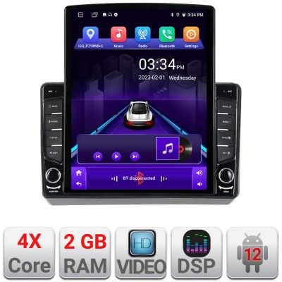 Navigatie Dodge Challenger 2015-2021 Android radio gps internet quad core 2+32 ecran vertical 9.7" KIT-dart+EDT-E708