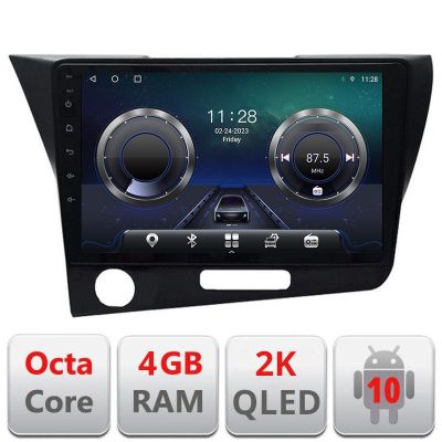 Navigatie Honda CR-Z 2006-2013 Android ecran Qled 2K Octa core 4+32 Kit-crz+EDT-E409-2K