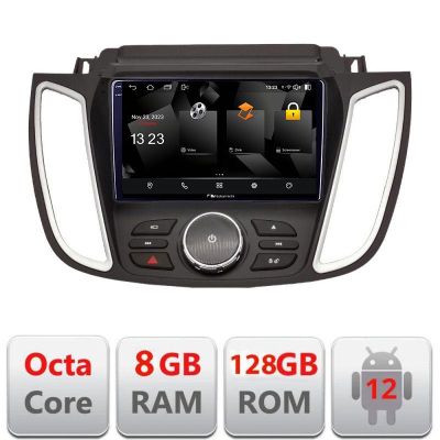 Navigatie Ford Kuga 2015-2020 SYNC2 si SYNC3 Android Octa Core Qualcomm 2K Qled 8+128 DTS DSP 360 4G Optical