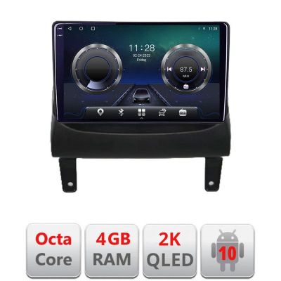 Navigatie Opel Meriva 2010-2017 Android ecran Qled 2K Octa core 4+32 KIT-meriva+EDT-E409-2K