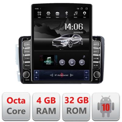 Navigatie Mercedes C 2001-2004 CLK G G-171 ecran tip TESLA 9.7" cu Android Radio Bluetooth Internet GPS WIFI 4+32GB DS