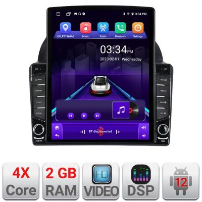 Navigatie Kia Carnival 2006-2014 Android radio gps internet quad core 2+32 ecran vertical 9.7" KIT-carnival2006+EDT-E708