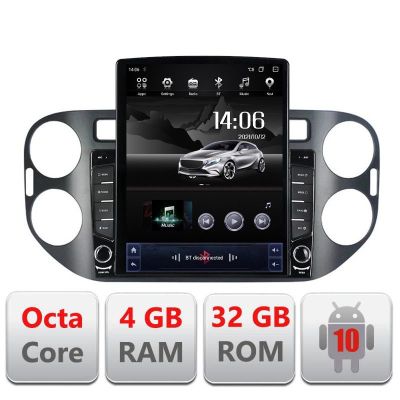 Navigatie VW Tiguan 2009-2015 Android radio gps internet Octa Core 4+64 LTE Kit-489v2+EDT-E709