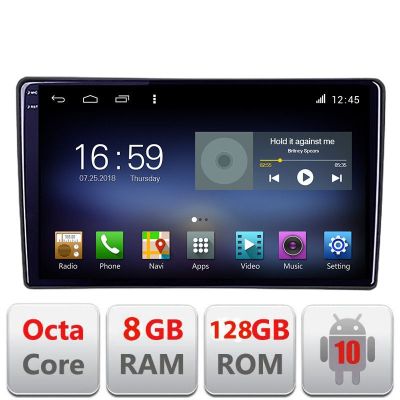 Navigatie Toyota Android radio gps internet Octa Core 8+128 LTE Kit-toyota-unversal+EDT-E609