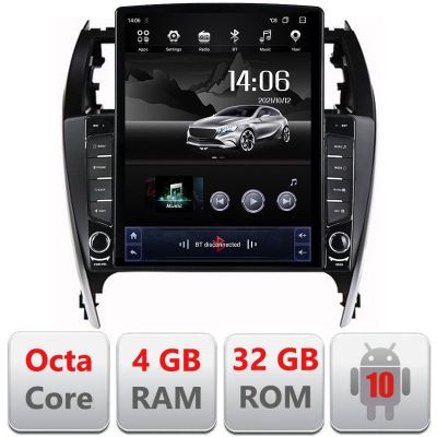 Navigatie Toyota Camry 2012-2018 Android radio gps internet Octa Core 4+64 LTE Kit-camry12+EDT-E710