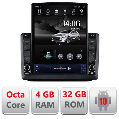 Navigatie Skoda Fabia 2 2009-2014 Android radio gps internet Octa Core 4+64 LTE Kit-fabia2+EDT-E710