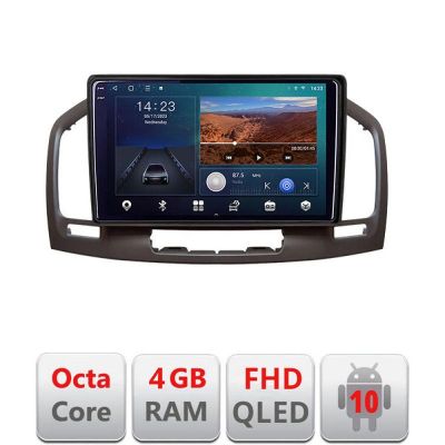 Navigatie Opel Insignia 2009-2013 B-114 Android Ecran QLED octa core 4+64 carplay android auto KIT-114+EDT-E309V3