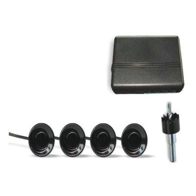 Senzori de parcare EDT-PARK0-LOW pentru spate cu difuzor audio fara display negru