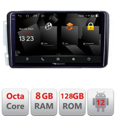 Navigatie Mercedes C 2001-2004 CLK G 2004-2006 5960Pro-171 Android Octa Core Qualcomm 2K Qled 8+128 DTS DSP 360 4G Optical