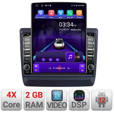 Navigatie Isuzu DMAX 2020- K-DMAX20 ecran tip TESLA 9.7" cu Android Radio Bluetooth Internet GPS WIFI 2+32 DSP Quad Co