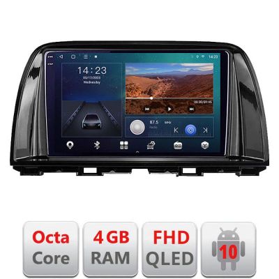 Navigatie Mazda CX5 2015-2017  Android Ecran QLED octa core 4+64 carplay android auto kit-cx5-16+EDT-E309V3