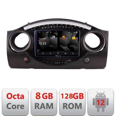 Navigatie Mini intre anii 2004-2006 Android Octa Core Qualcomm 2K Qled 8+128 DTS DSP 360 4G Optical