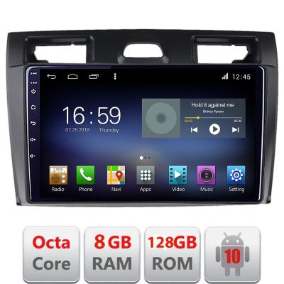 Navigatie Ford Fiesta MK5 2002-2008 Android radio gps internet Octa Core 8+128 LTE KIT-fiesta-mk5+EDT-E609