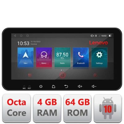 Navigatie Toyota Android radio gps internet Octa Core 4+64 LTE ecran de 10.33' wide Kit-toyota-universal+EDT-E511-PRO