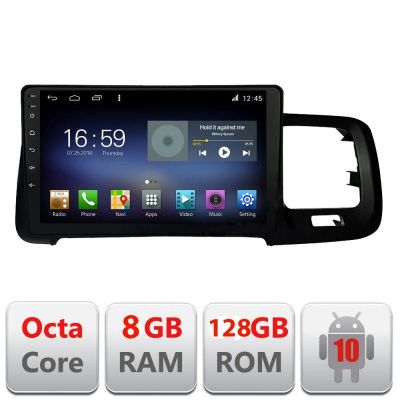 Navigatie Volvo S60 2014-2018 cu sistem Sensus Connect F-s60-14 Octa Core cu Android Radio Bluetooth Internet GPS WIFI