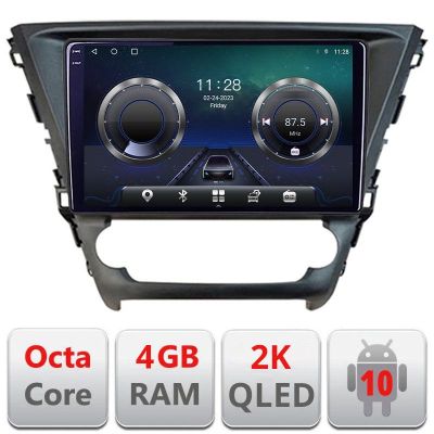 Navigatie Toyota Avensis 2015-2019 Android Octa Core Ecran 2K QLED GPS 4G 4+32GB 360 KIT-avensis-15+EDT-E409-2K