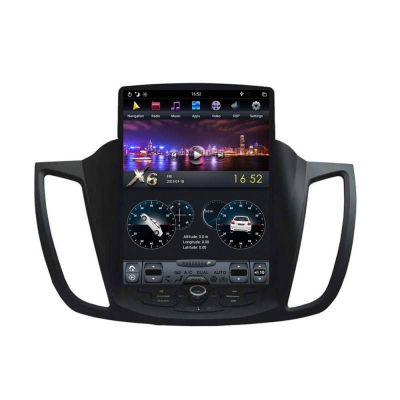 Navigatie Ford Kuga cu Android GPS Bluetooth Radio Internet procesor Six Core si ecran tip Tesla