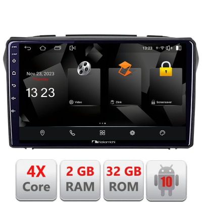 Navigatie Suzuki Alto 2009-2016 Android Ecran 720P Quad Core 2+32 carplay android auto