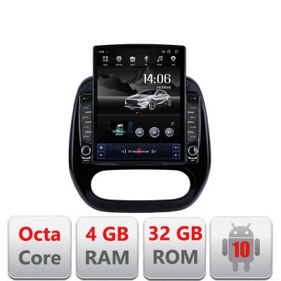 Navigatie Renault Captur 2013-2020 Android radio gps internet Lenovo Octa Core 4+64 LTE KIT-captur-v2+EDT-E709