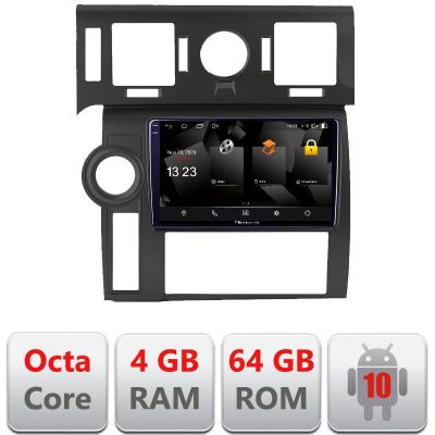 Navigatie Hummer H2 2002-2008 Android Octa Core 720p 4+64 DSP 360 camera carplay android auto