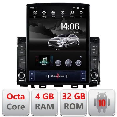 Navigatie Kia Stonic 2016-2020 Android radio gps internet Octa Core 4+64 LTE Kit-Stonic+EDT-E709