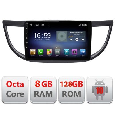 Navigatie Honda CRV 2012-2016 F-469 Octa Core cu Android Radio Bluetooth Internet GPS WIFI DSP 8+128GB 4G