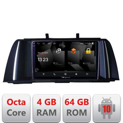 Navigatie Bmw F10 NBT 2012-2016 Android Octa Core 720p 4+64 DSP 360 camera carplay android auto