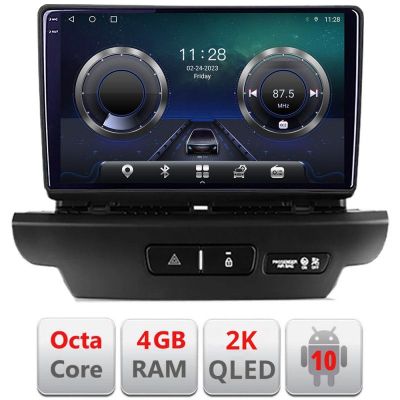 Navigatie Kia Ceed 2018-2020 Android ecran Qled 2K Octa core 4+32 KIT-ceed18+EDT-E409-2K