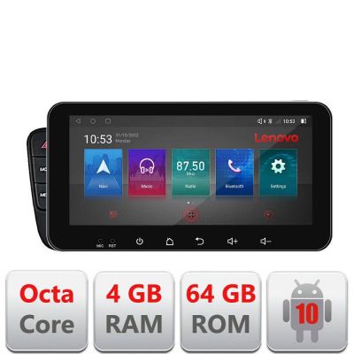 Navigatie Audi A4 A5 B8 cu MMI3G Android radio gps internet Octa Core 4+64 LTE ecran de 10.33' wide KIT-a4-3G+EDT-E511-pro